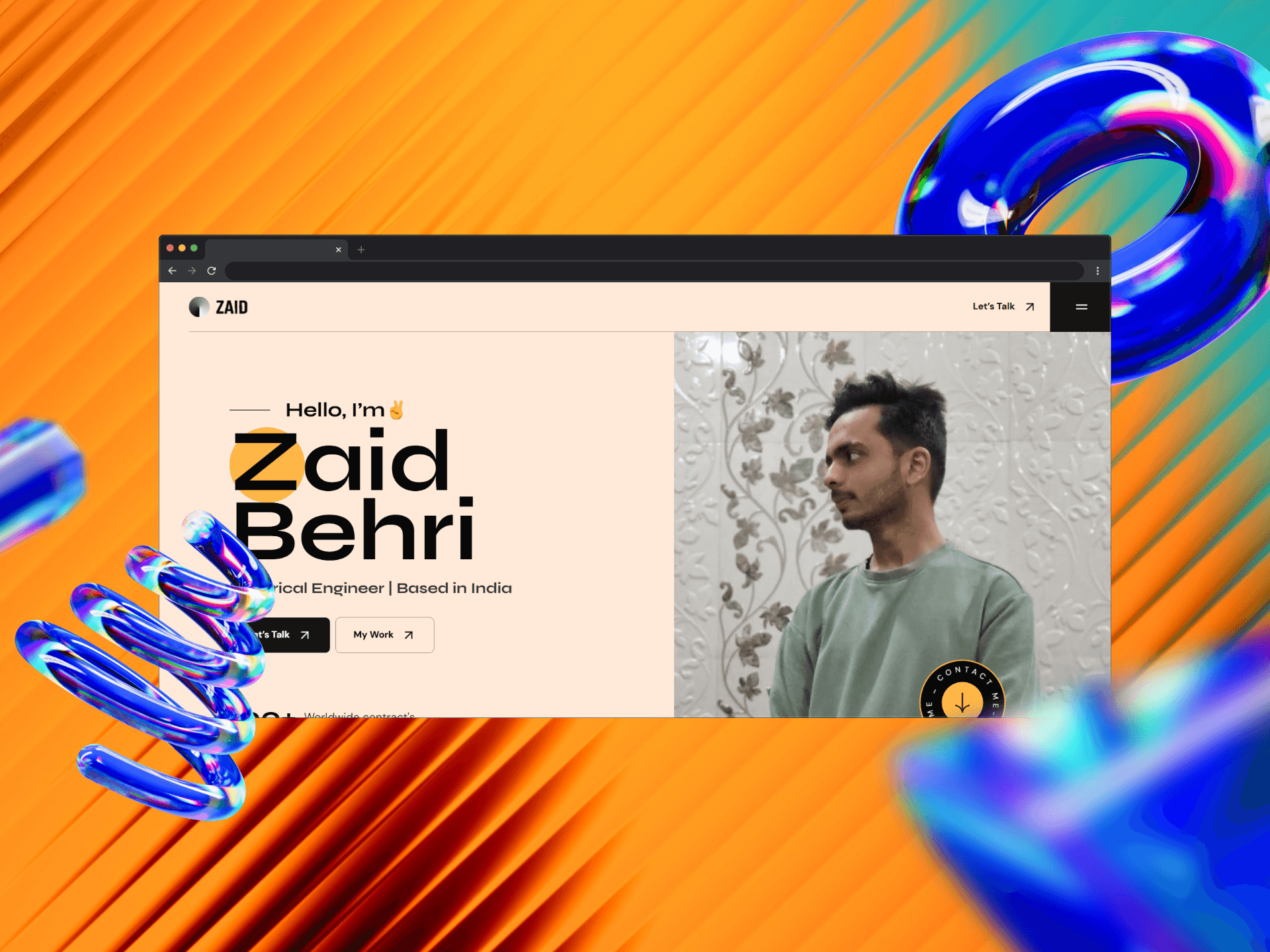 Zaid's Portfolio Website